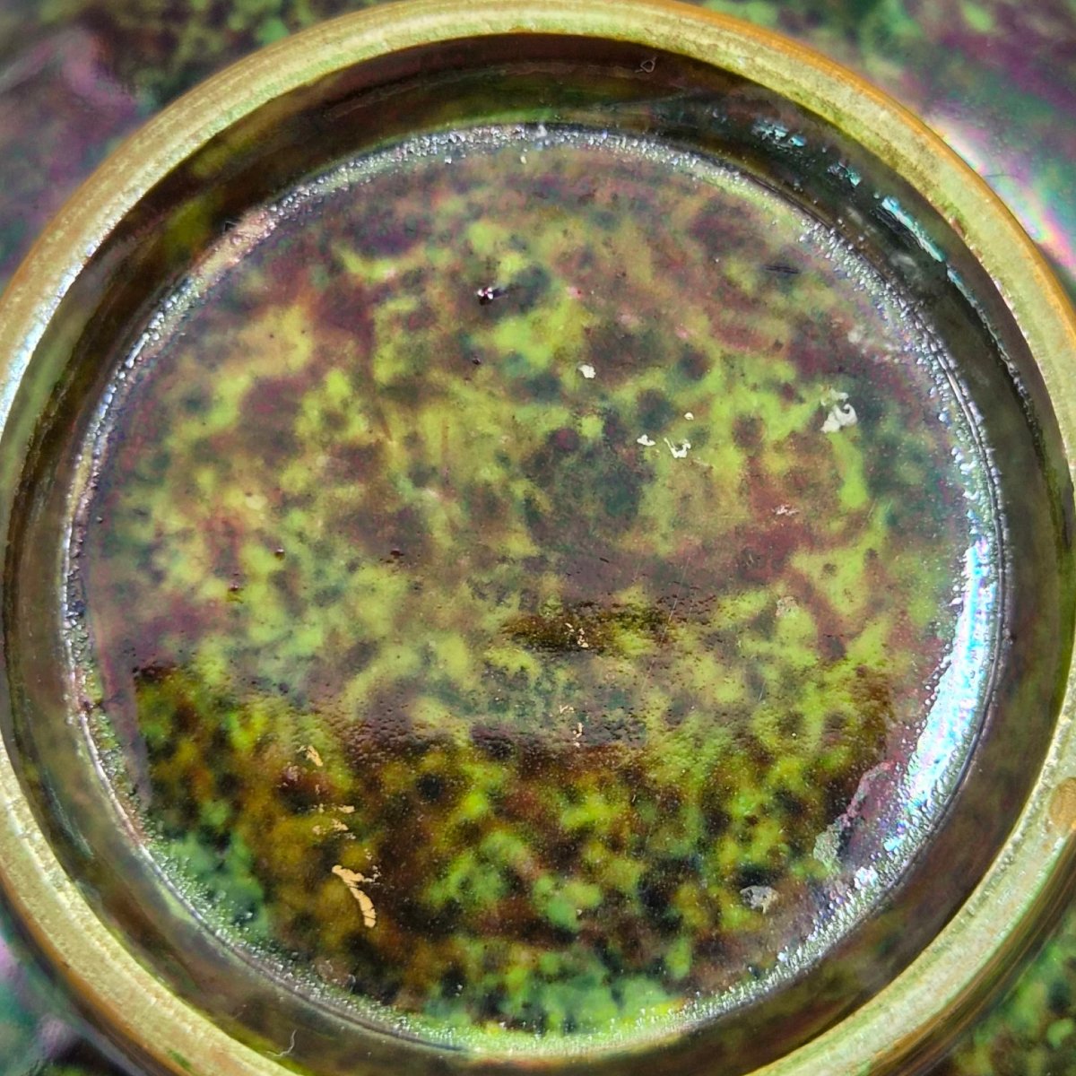 Daisy Makeig-jones Wedgwood Fairyland Lustre Green Butterfly Bowl, C.1920-photo-8