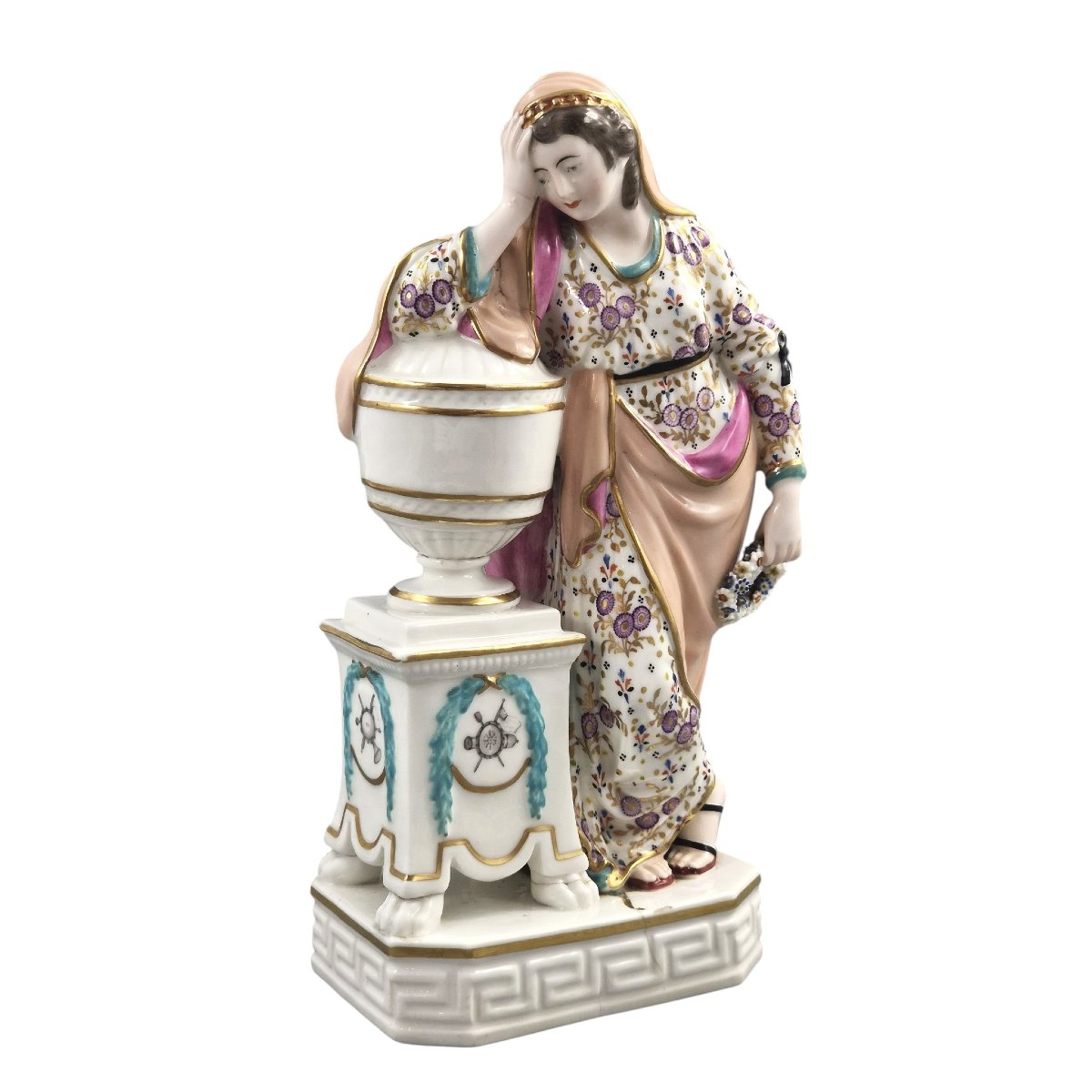 Figure en porcelaine de Derby représentant Andromaque, modèle n°100, vers 1778-photo-2