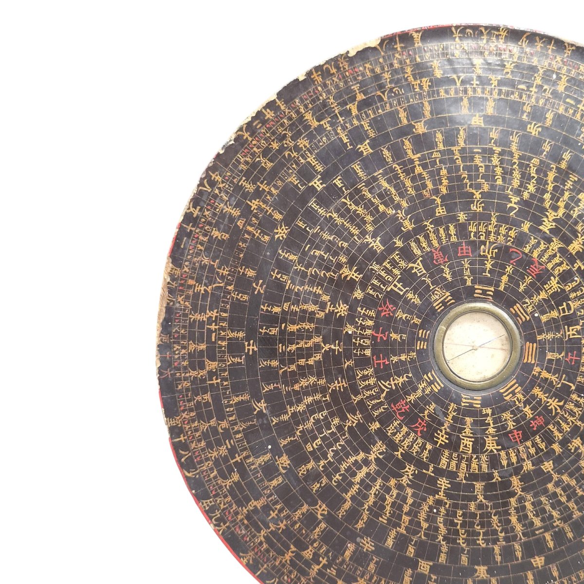 Chinese Feng Shui Luopan Compass, Guangdong Province, C.1890-photo-1