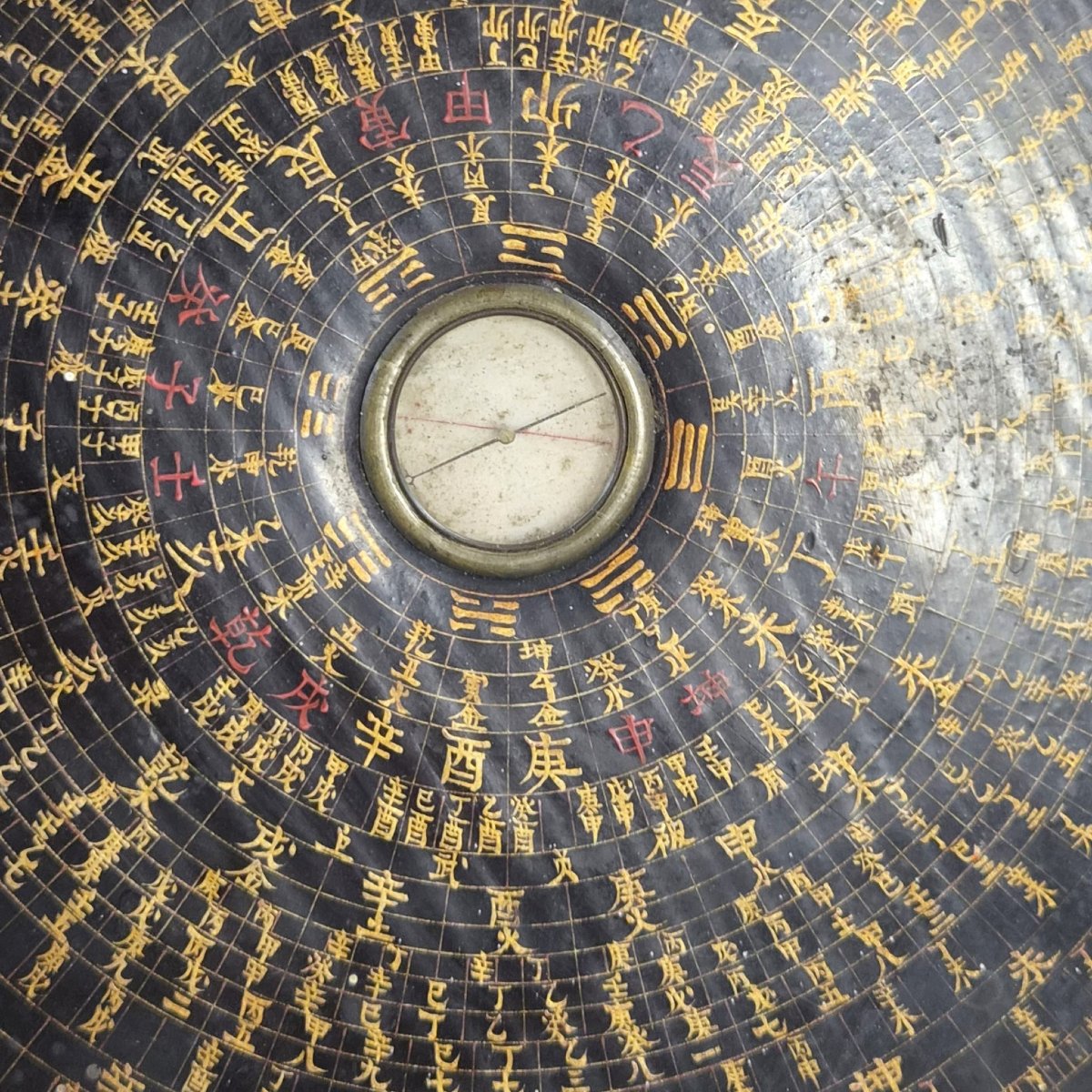 Chinese Feng Shui Luopan Compass, Guangdong Province, C.1890-photo-5