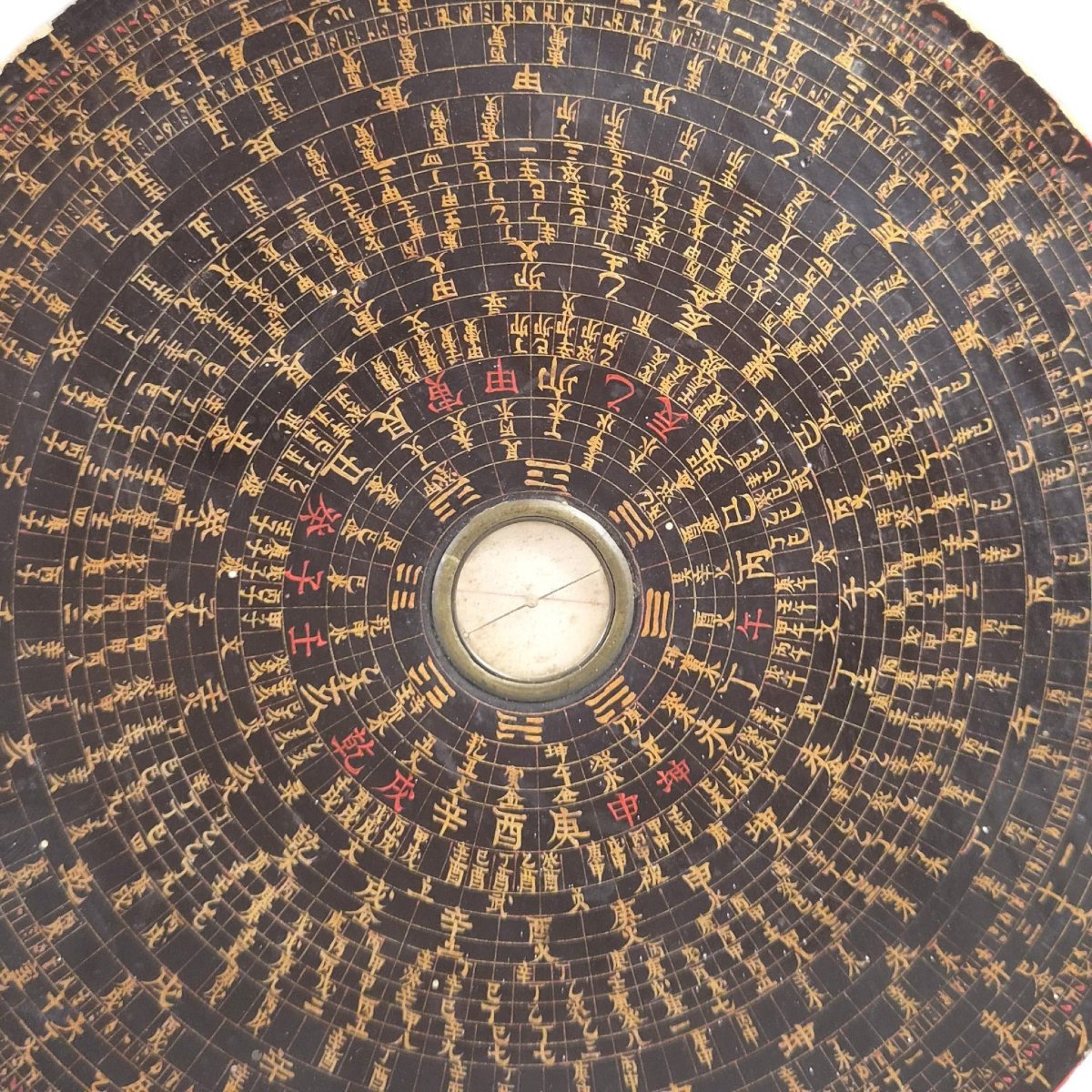Chinese Feng Shui Luopan Compass, Guangdong Province, C.1890-photo-6