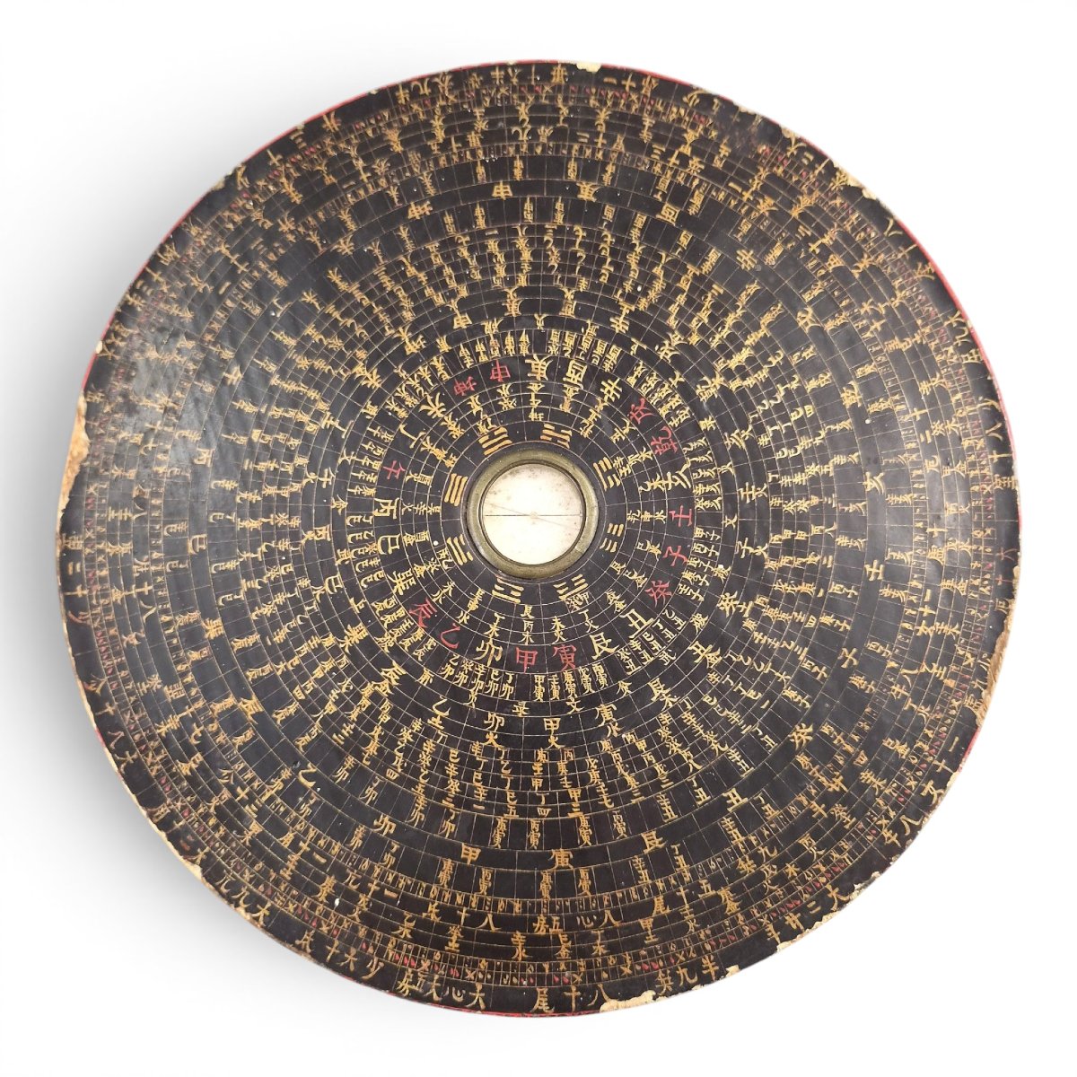 Chinese Feng Shui Luopan Compass, Guangdong Province, C.1890