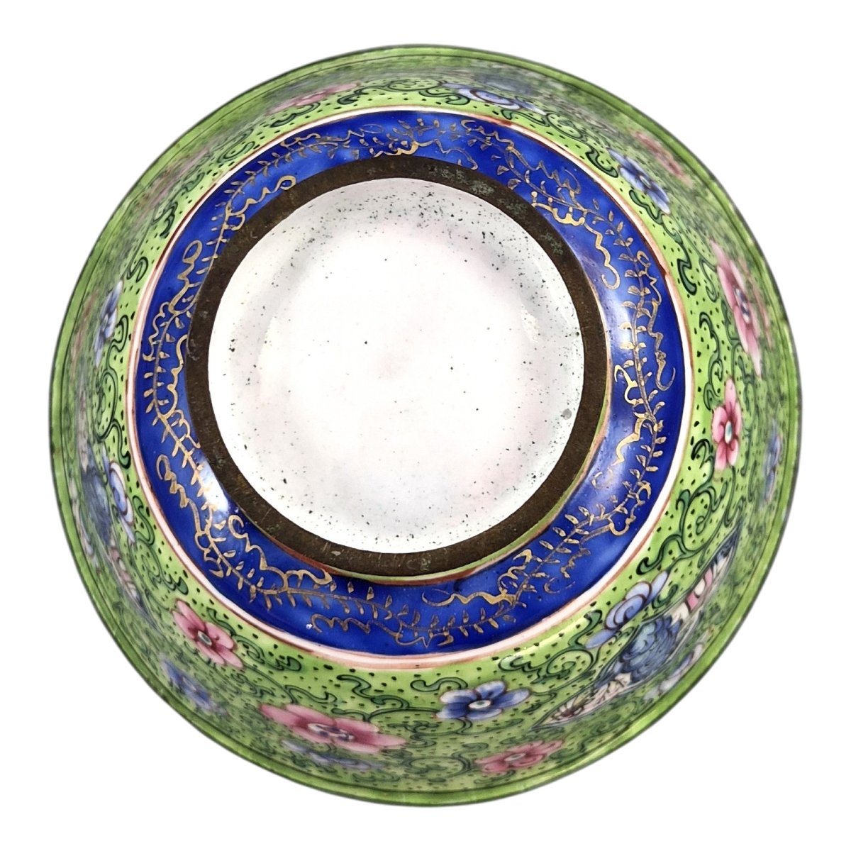 Gaiwan chinois en émaux de Canton, dynastie Qing, vers 1850–1860-photo-5
