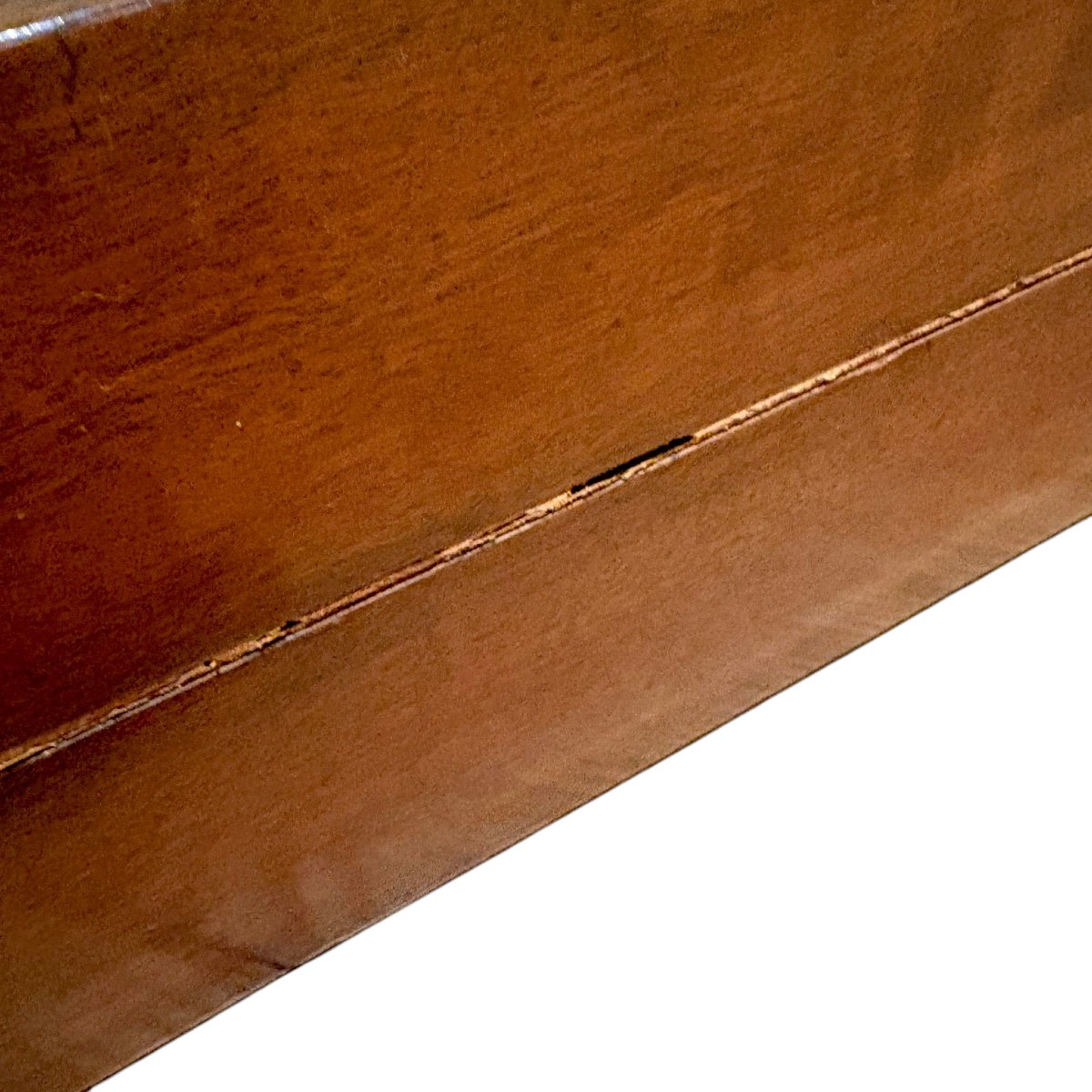 Victorian Mahogany Brass Inlaid Writing Slope With Secret Drawers-photo-7