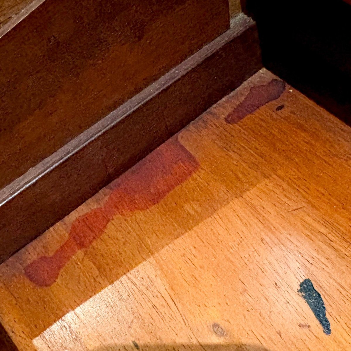 Victorian Rosewood Campaign Writing Slope With Working Key & Secret Drawers-photo-4