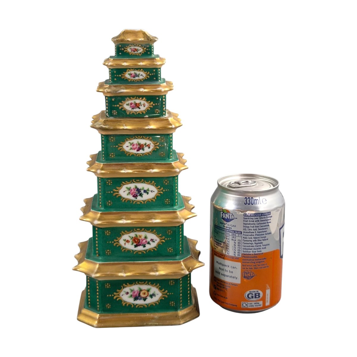 Porcelain Pagoda-shaped Perfume Bottle By Jacob Petit, Paris, Circa 1835–1845-photo-7