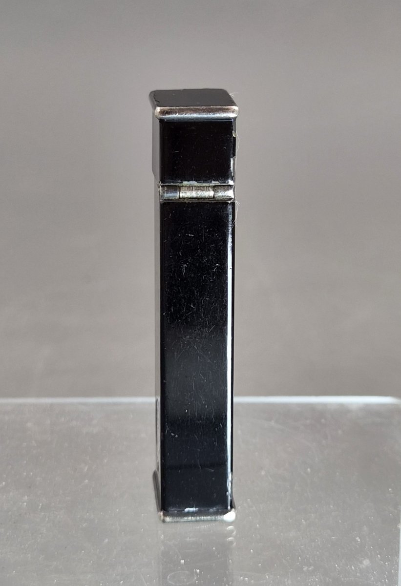 Briquet Dunhill Tallboy sous licence Cartier en laque noire, Angleterre, vers 1933–1935-photo-3