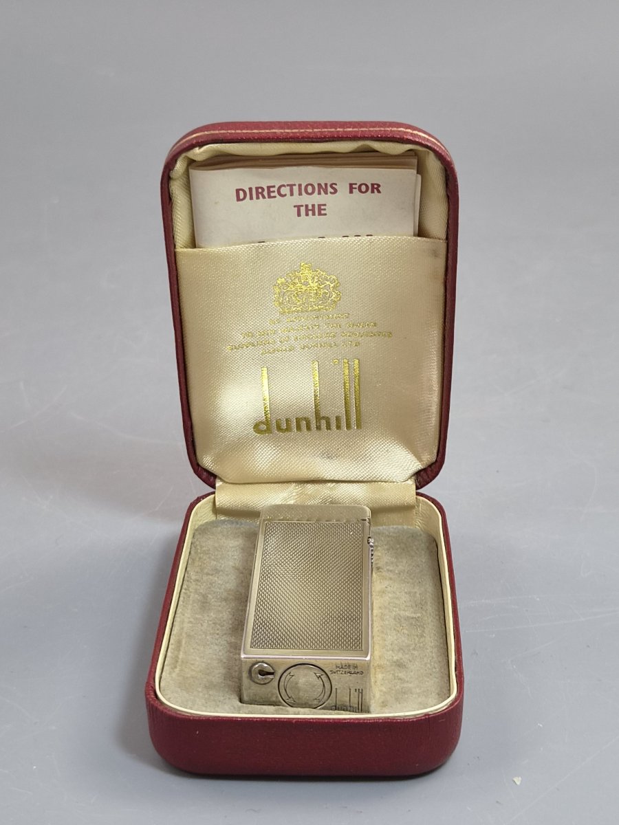 Briquet de présentation Dunhill Rollagas Alfa Romeo, Suisse, fin des années 1950-photo-2