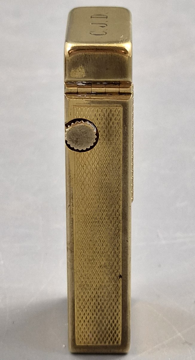 Vintage 1967 Dunhill Rollagas Gold Plated Lighter Blair Atholl-photo-3