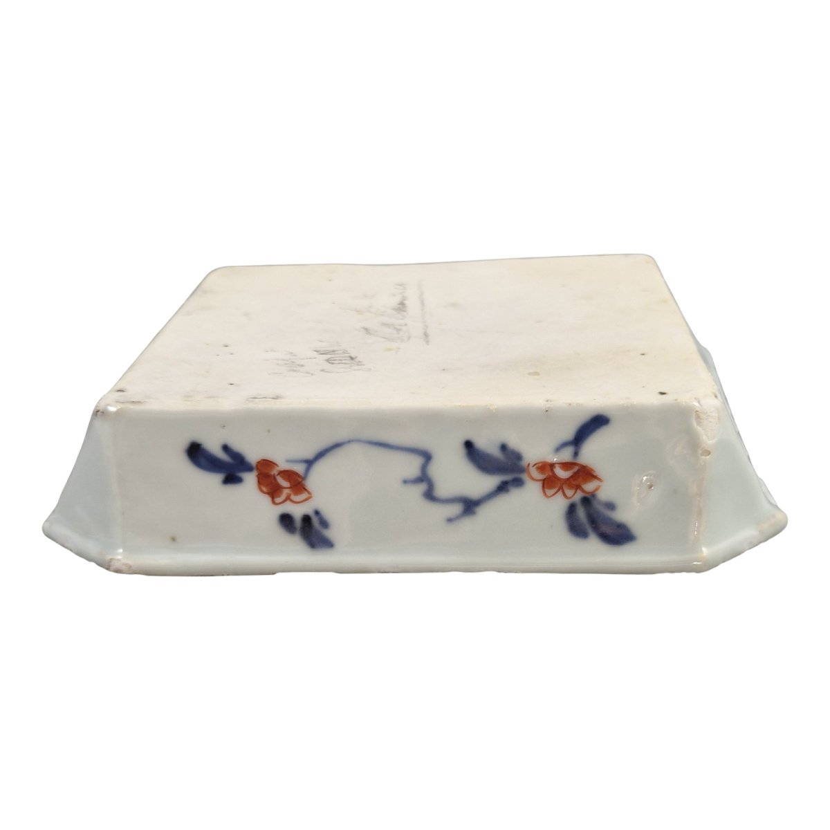 Chinese Imari Porcelain Square Bowl, Kangxi Period, C.1700-1720-photo-4