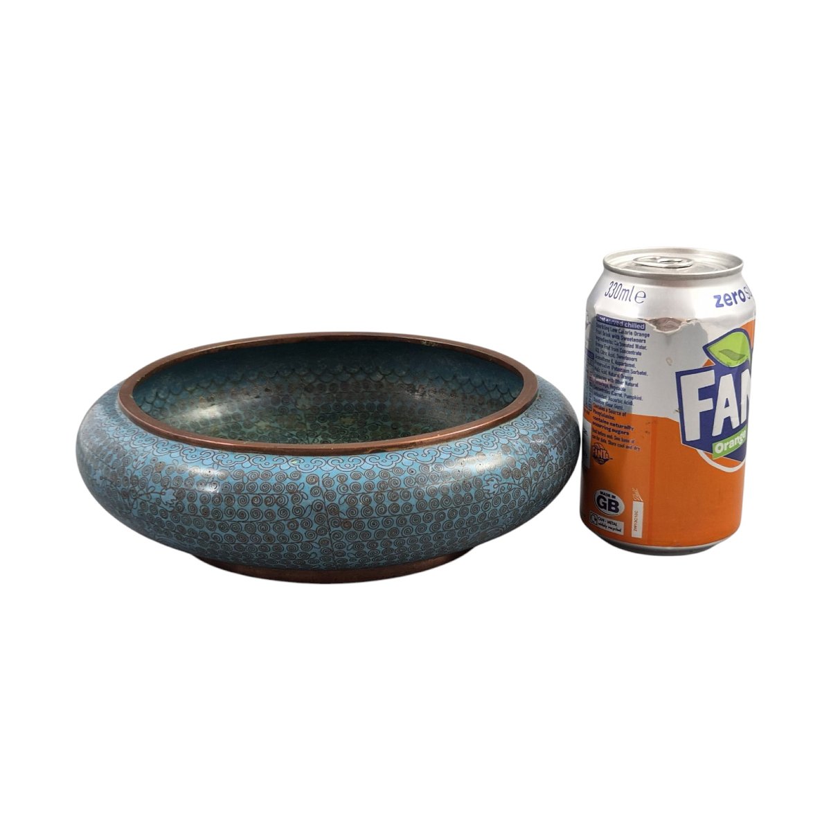 Chinese Cloisonné Enamel Scholar's Brush Washer, C.1890-photo-8
