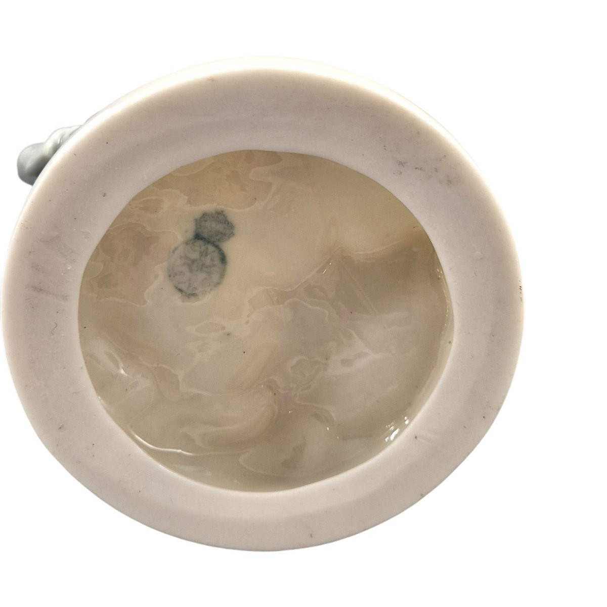 Royal Worcester Pair Of Sage Green Figural Salts, 1882-photo-2