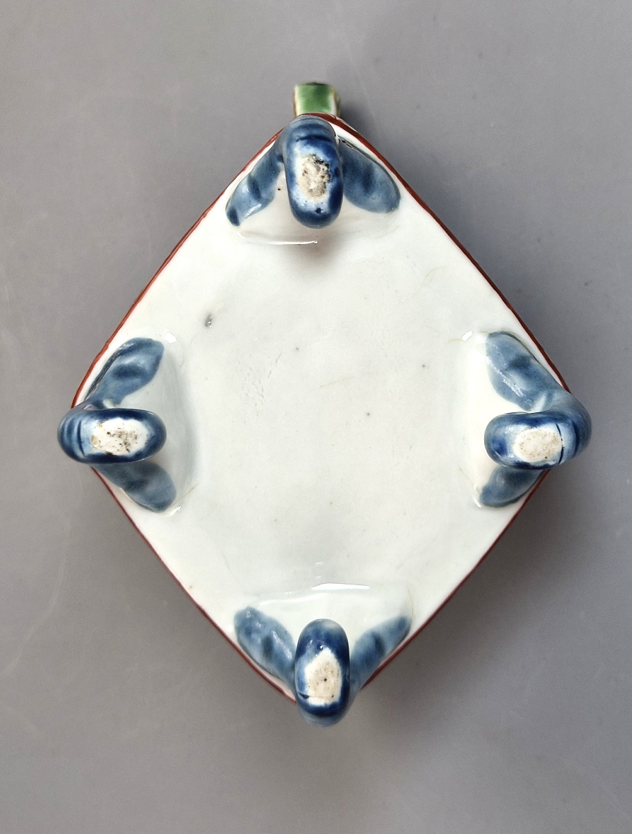 Japanese Kutani Porcelain Koro Incense Burner, Karashishi Finial, Meiji 1890-photo-2