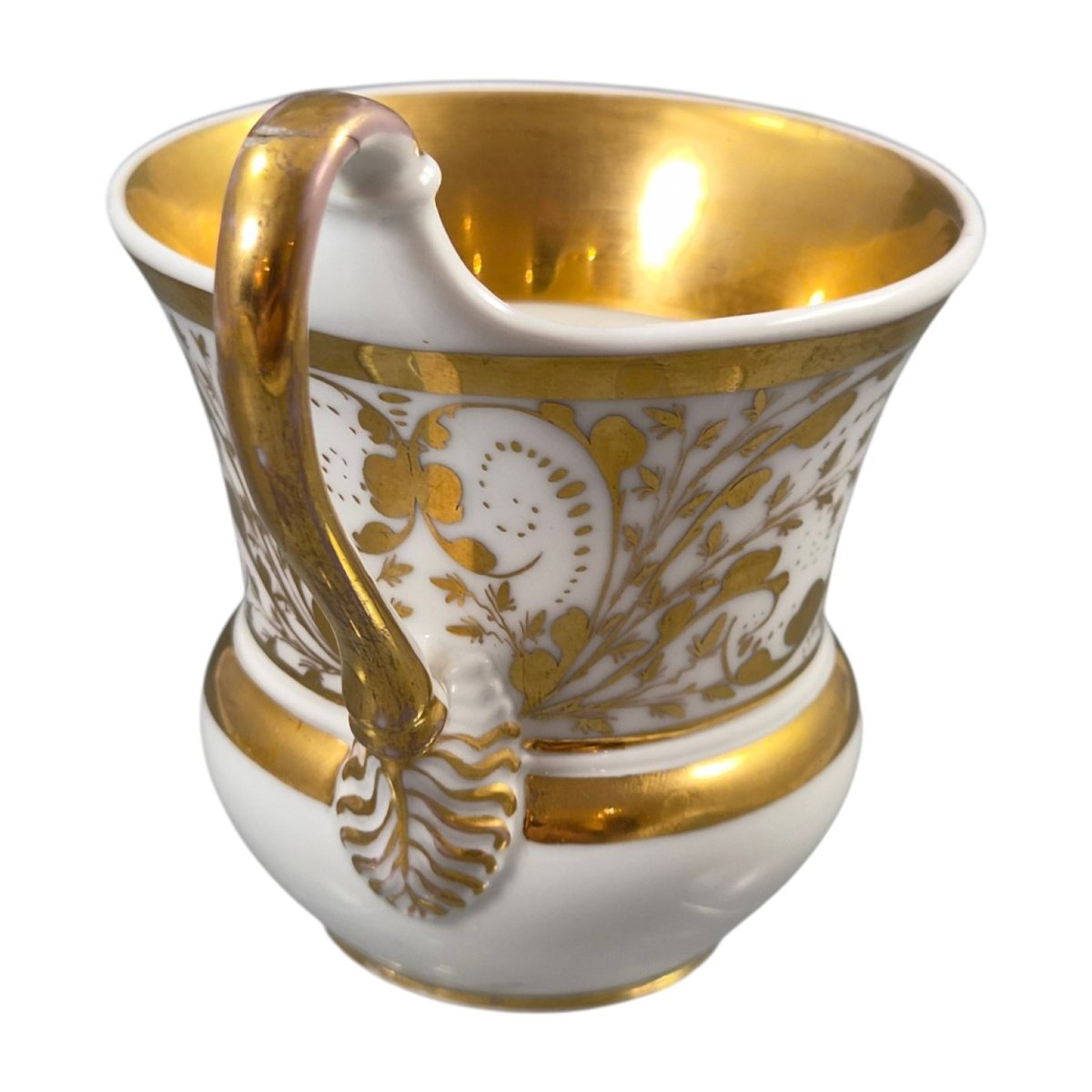 KPM Berlin, Tasse de cabinet en porcelaine à vue de la Pfaueninsel, vers 1840-photo-1