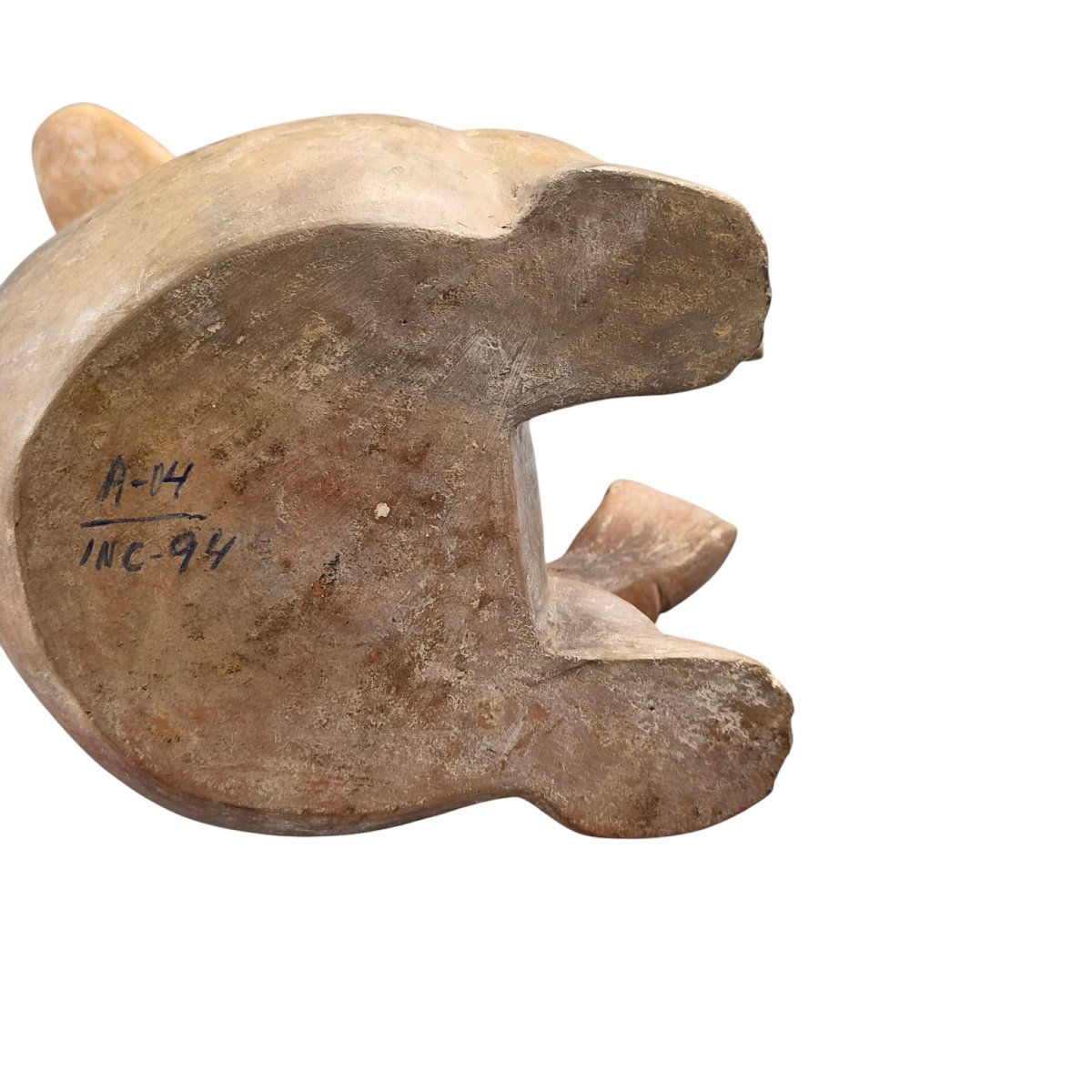 Ancient Pre-columbian Terracotta Zoomorphic Vessel-photo-1