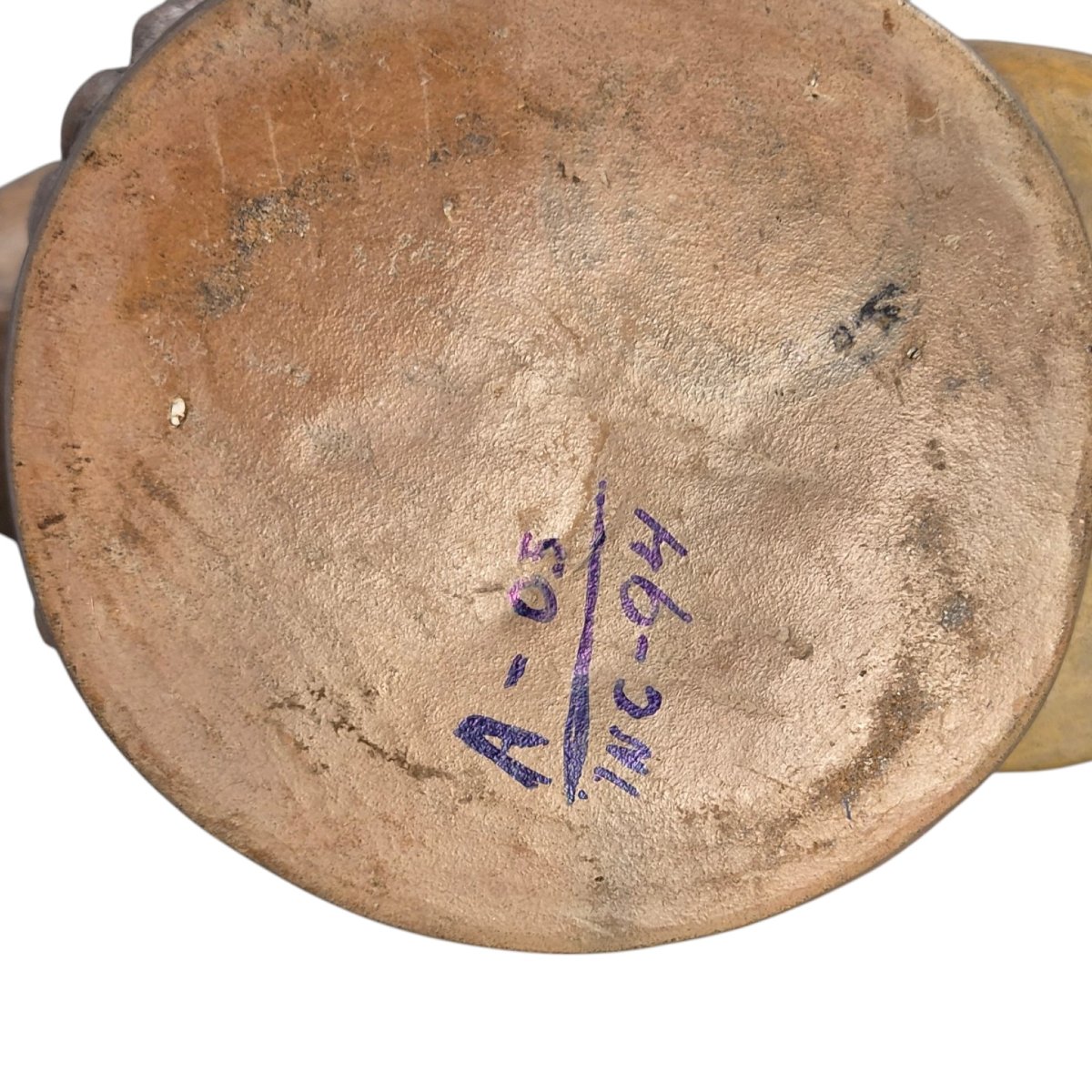 Ancien Vase Ornithomorphe en Terre Cuite Précolombienne-photo-6