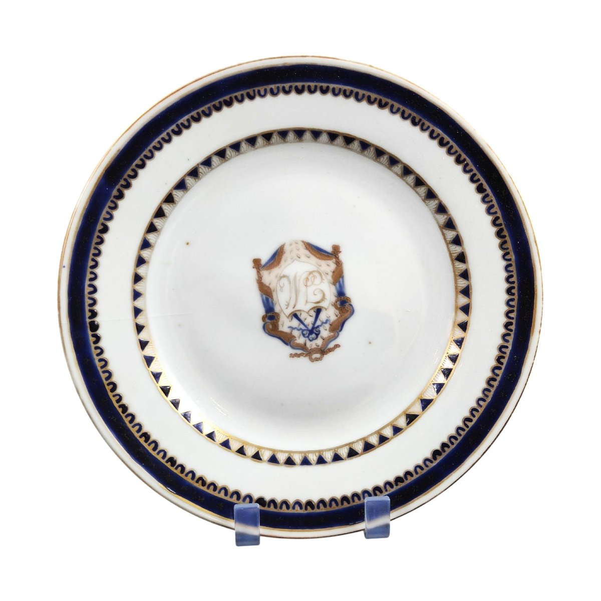 Partial Set Of Export China Porcelain, Monogrammed "jm," Circa 1785–1795-photo-2