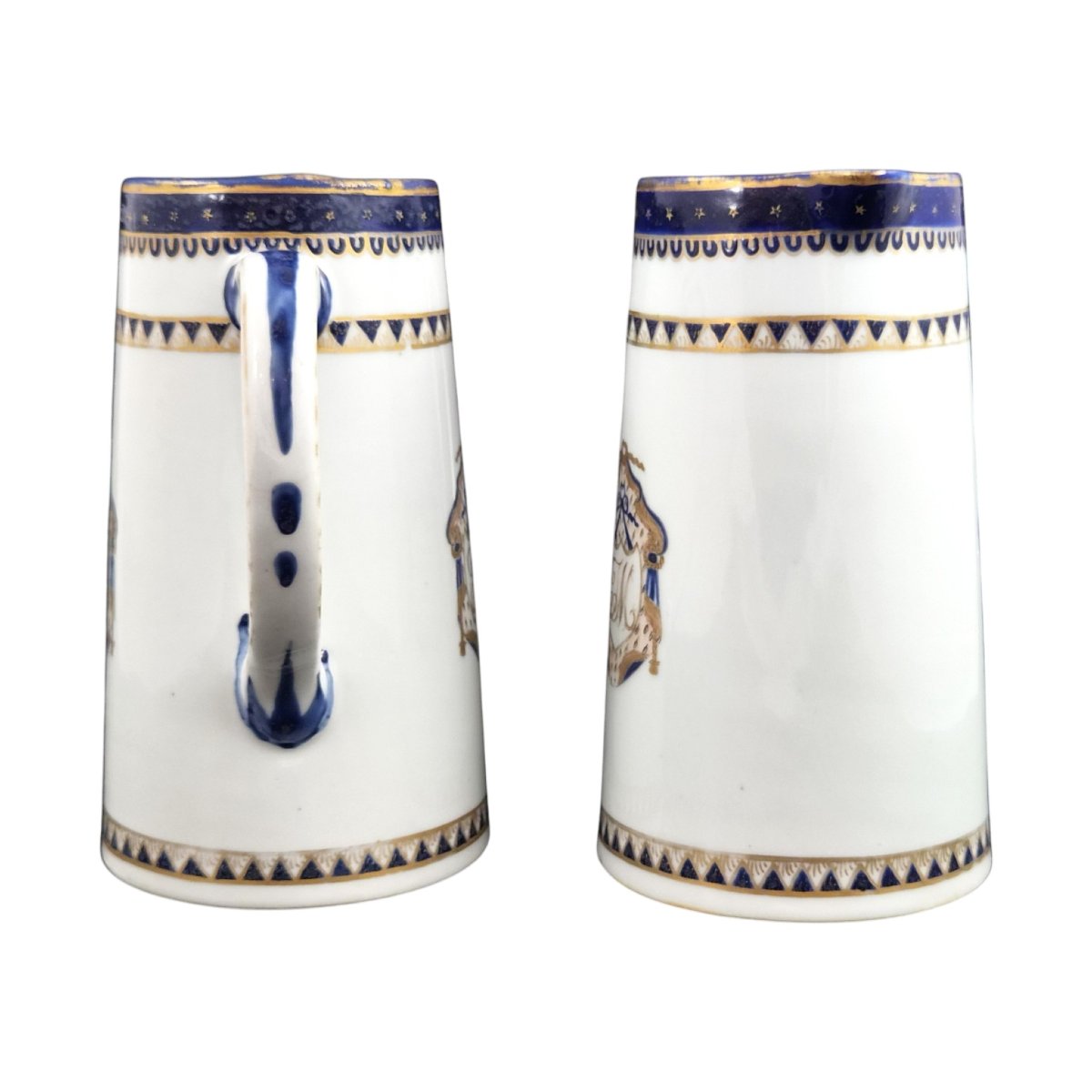 Partial Set Of Export China Porcelain, Monogrammed "jm," Circa 1785–1795-photo-6
