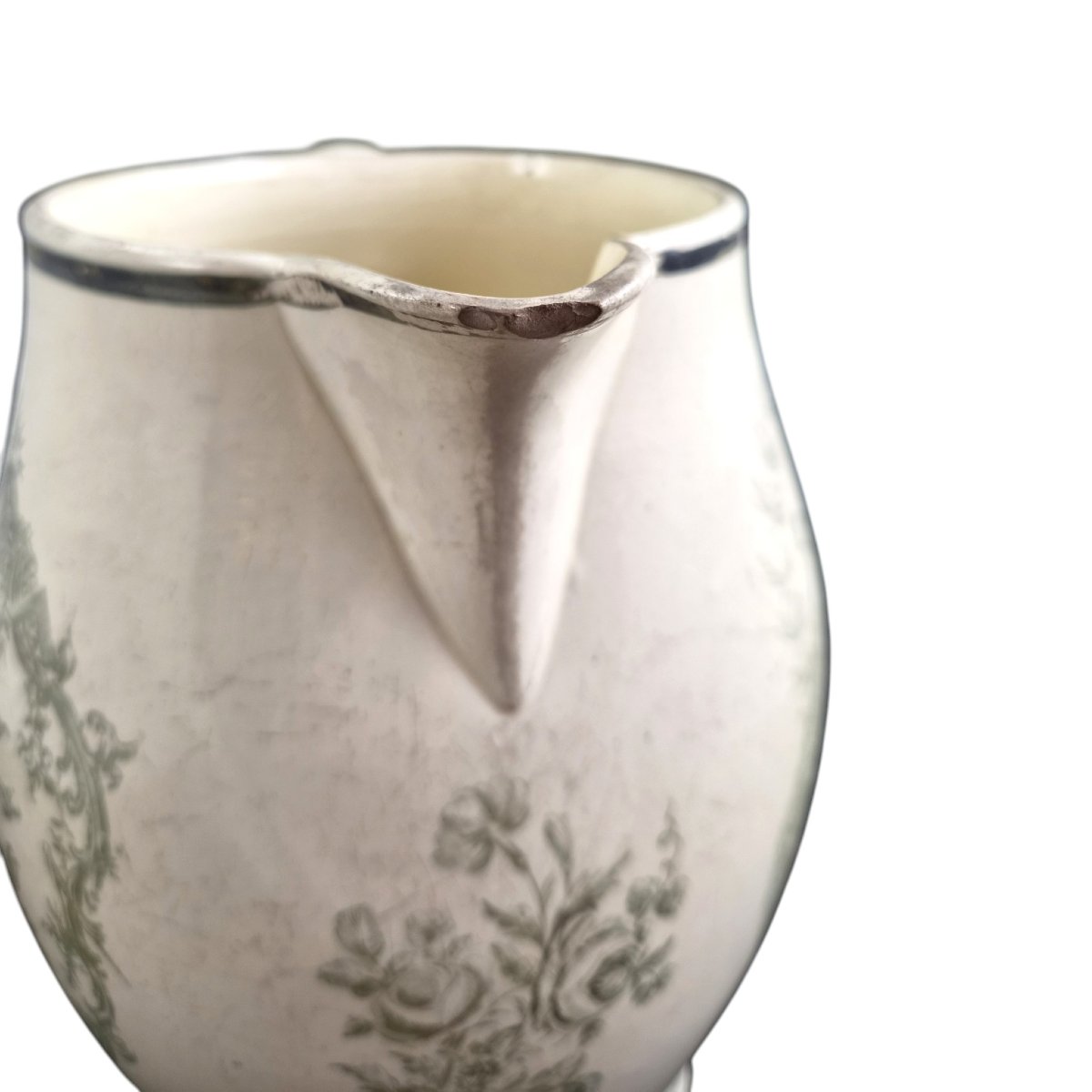 Staffordshire Creamware Masonic Pitcher, Ca. 1800–1810-photo-6