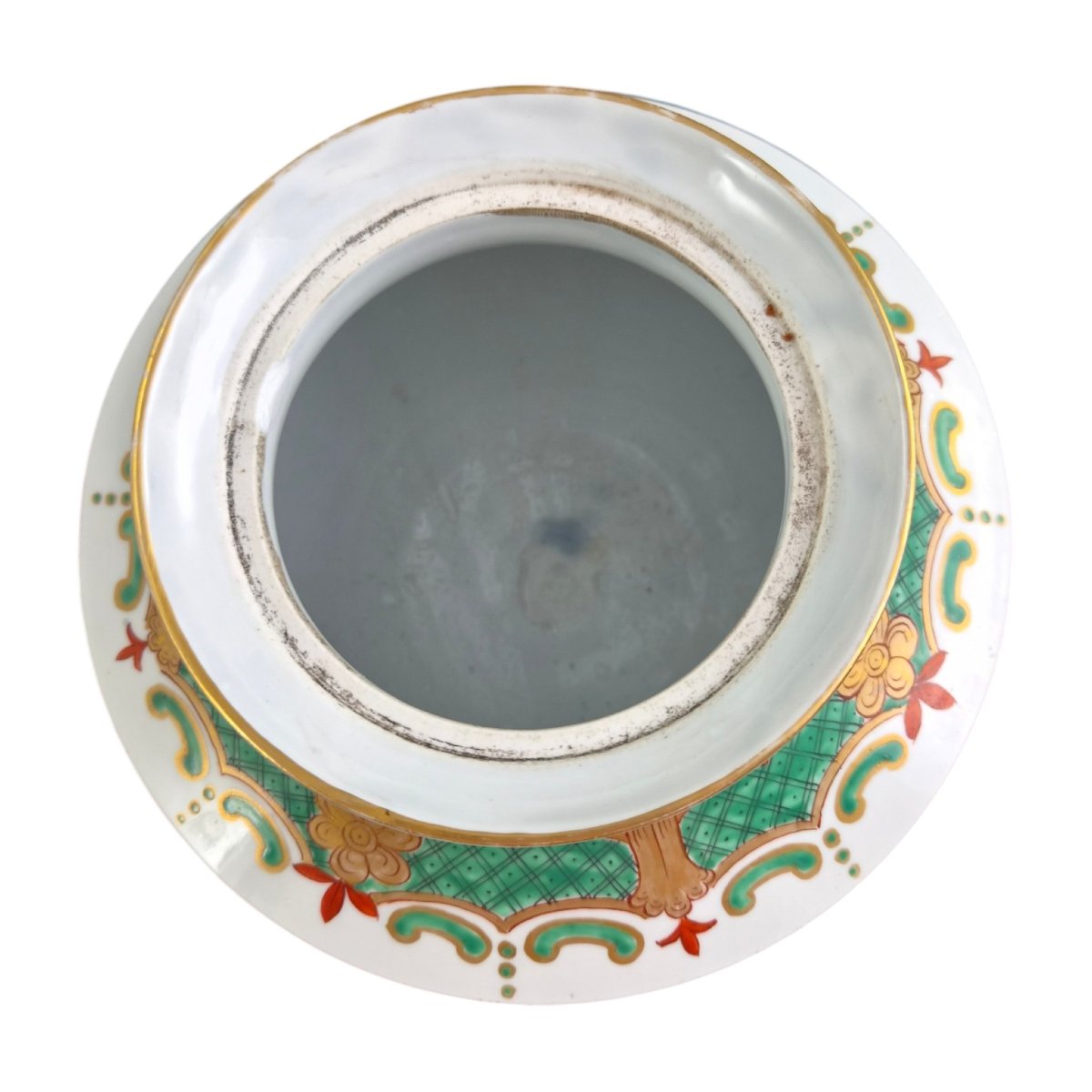 Samson Paris, Porcelain Tripod Vase With Coat Of Arms, 1880–1890-photo-5