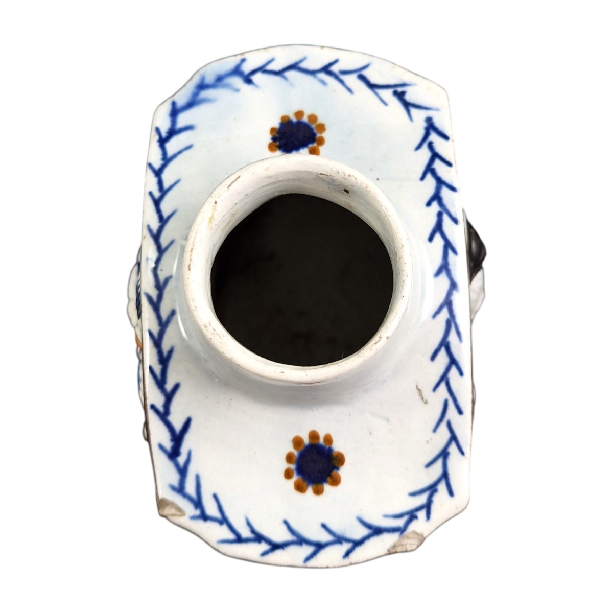 Scottish Prattware “macaroni” Tea Can, G. Gordon, Circa 1790-photo-1