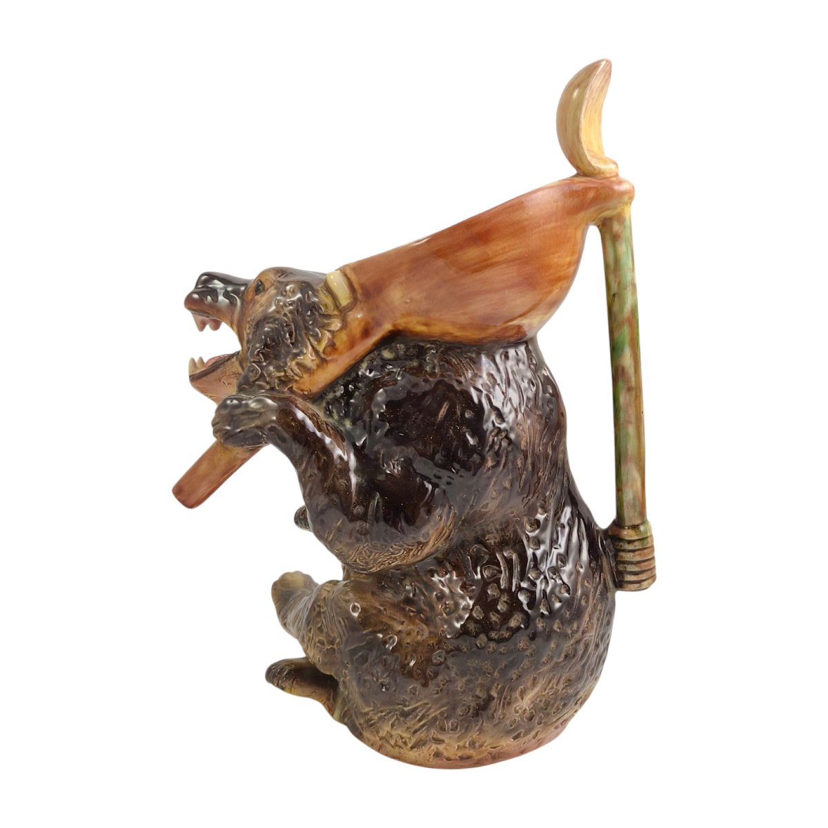 Ensemble de trois pichets à sirop en forme d'ours, Joseph Holdcroft, vers 1875-photo-3