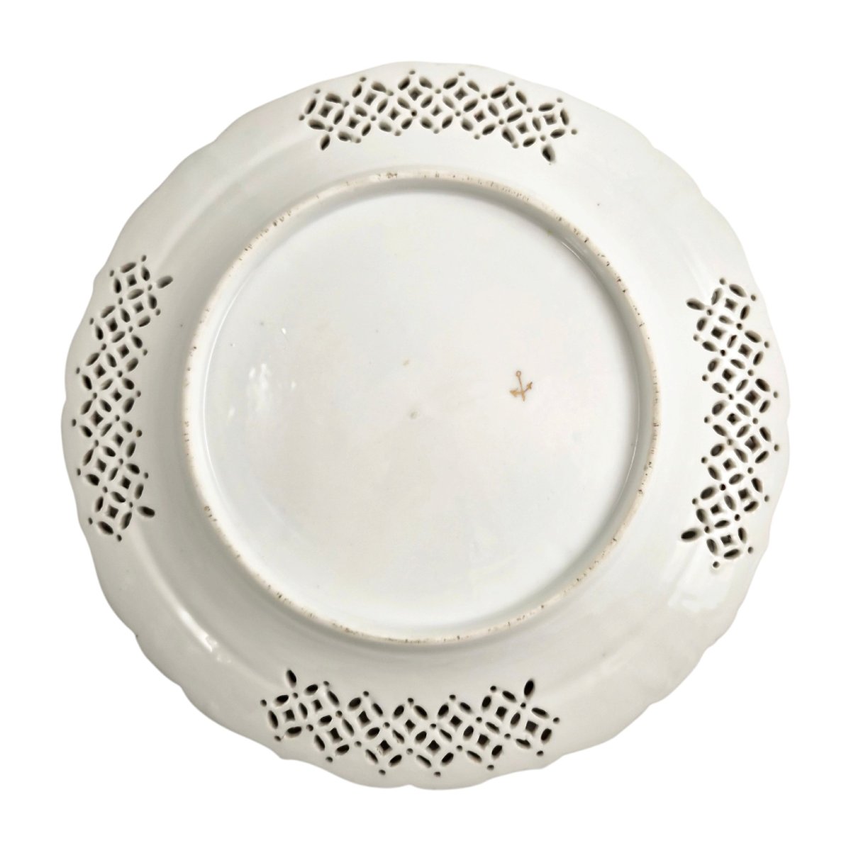 Three Samson Porcelain Plates, Chelsea Style, Circa 1860-photo-6