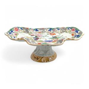 Rare Centre De Table En Pierre De Fer De Mason, 1818-1825