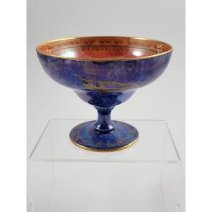 Coupe Melba Wedgwood Lustre Makeig-Jones, Z5294, Colibri, 1915, Rare Investissement