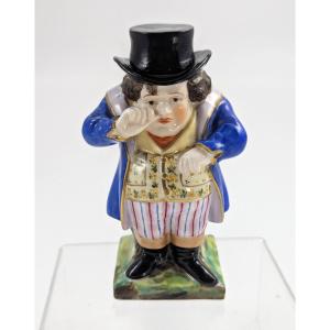 Stevenson & Hancock, Derby, Toby Jug “Snuff Taker”, vers 1862