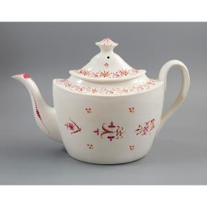 Early 19thc Staffordshire Teapot By Factory Z (thomas Wolfe), C.1800, Provenance Maisels Collec