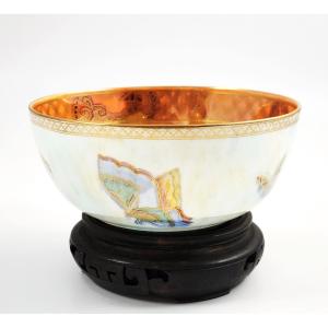 Daisy Makeig-Jones, Bol Papillon Lustre Wedgwood, Z4832, Angleterre, vers 1915
