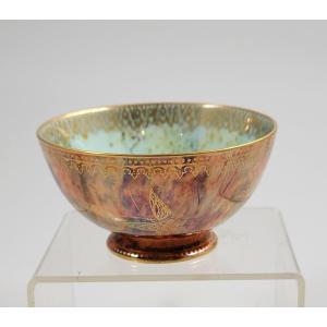 Daisy Makeig-jones Wedgwood Orange Lustre Bowl, C.1915