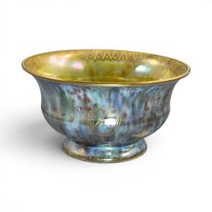 Wedgwood Fairyland Lustre Bowl With Dragon, Pattern Z4828, C.1915