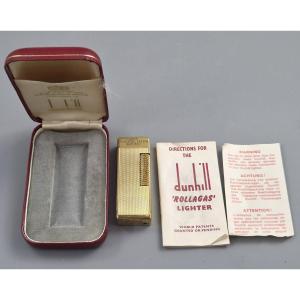 Vintage 1967 Dunhill Rollagas Gold Plated Lighter Blair Atholl