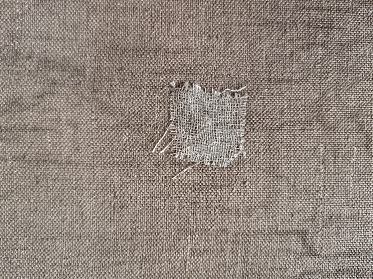 Ecole néo-impressionniste. Huile sur toile "les petites falaises au bord de l'eau"65 X 40, 5 Cm-photo-3