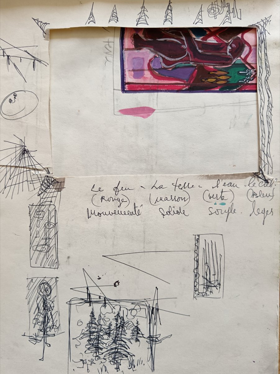 David Peretz "pour l'anniversaire de Odetta 5 Juin 1959"-photo-2