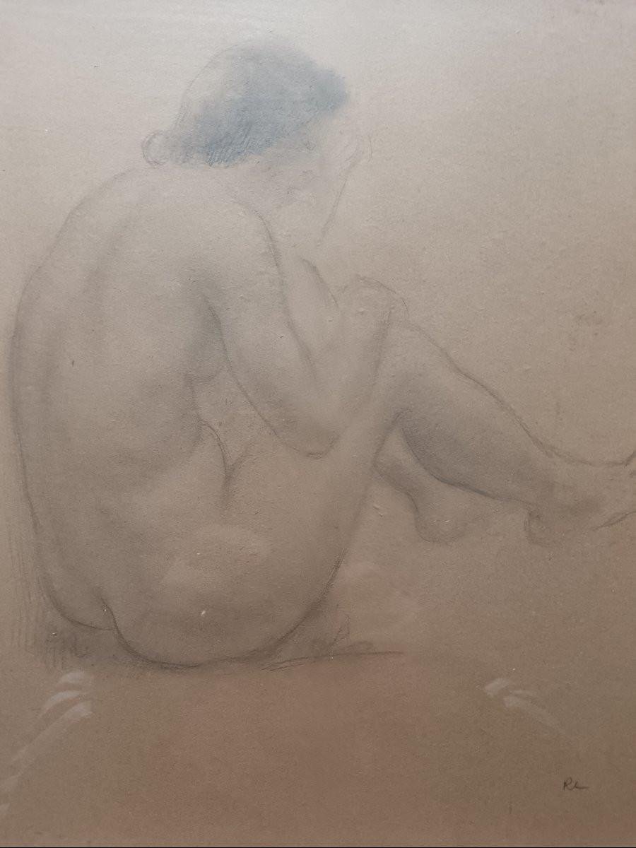 Suiveur de Renoir "Belle nue de profil"-photo-3