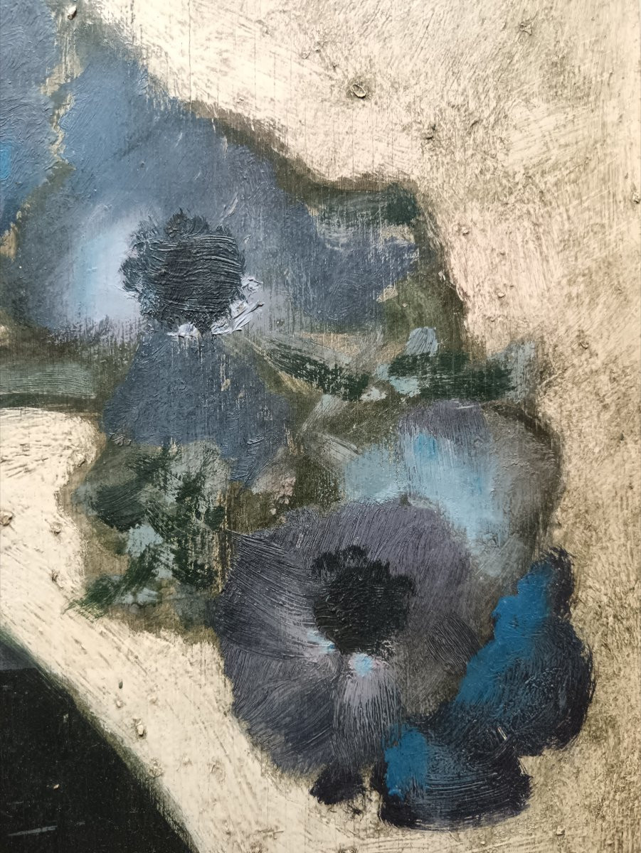 Jacques Falcou "the Bouquet Of Anemones"-photo-5