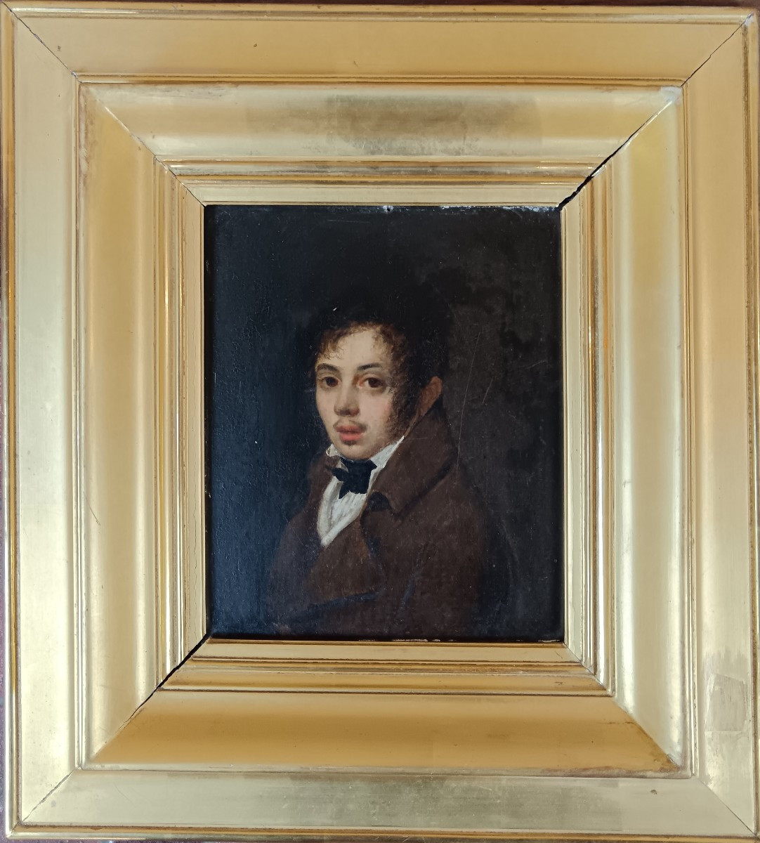 Martin Drolling entourage de "portrait de jeune homme"