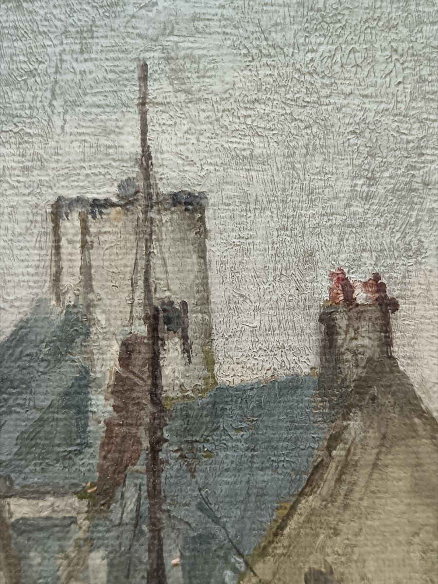 Louis Joseph Désiré Crépin "canal In Brussels"-photo-4