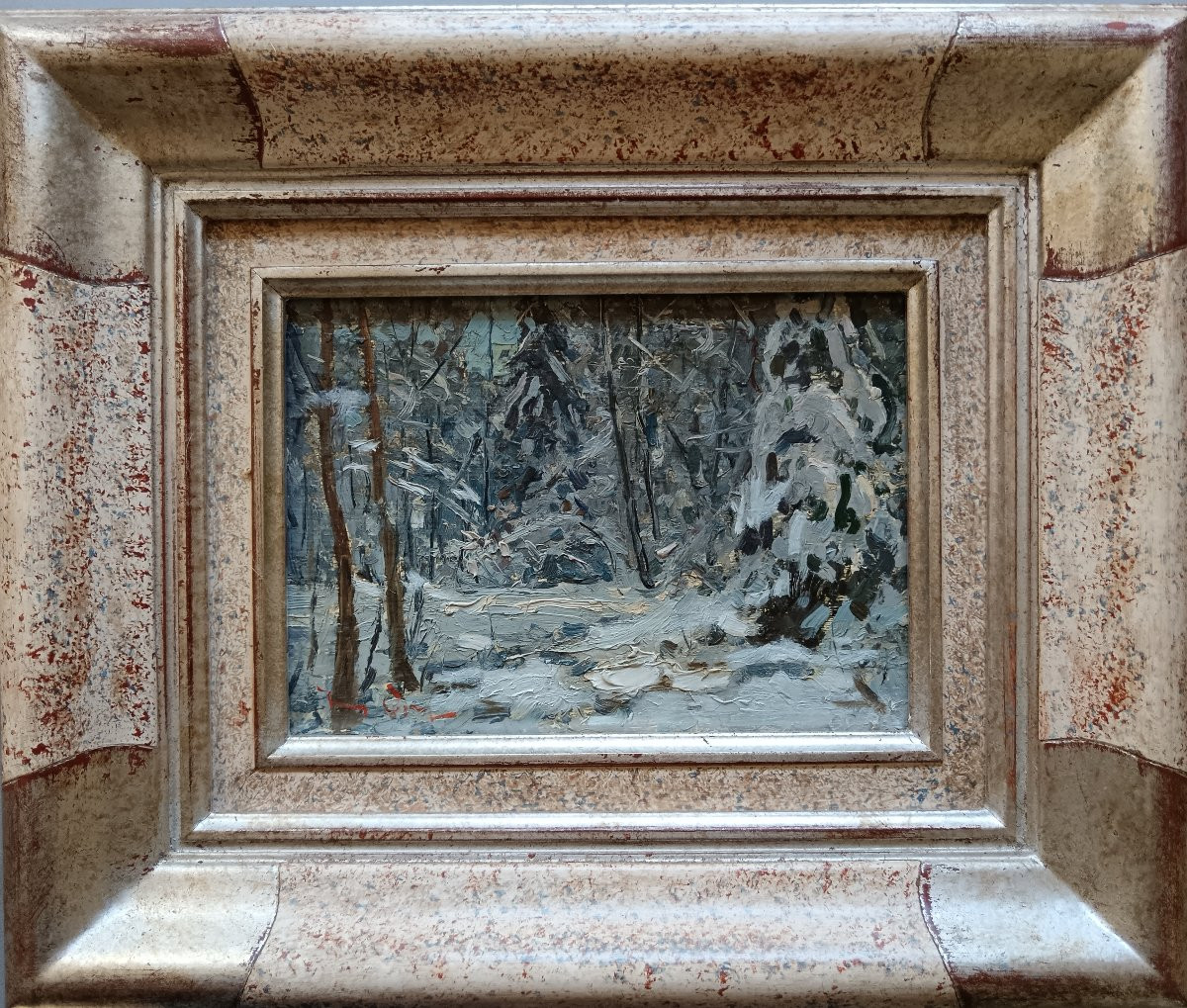 Konstantin Ermolitchev "the Forest In Winter"-photo-1