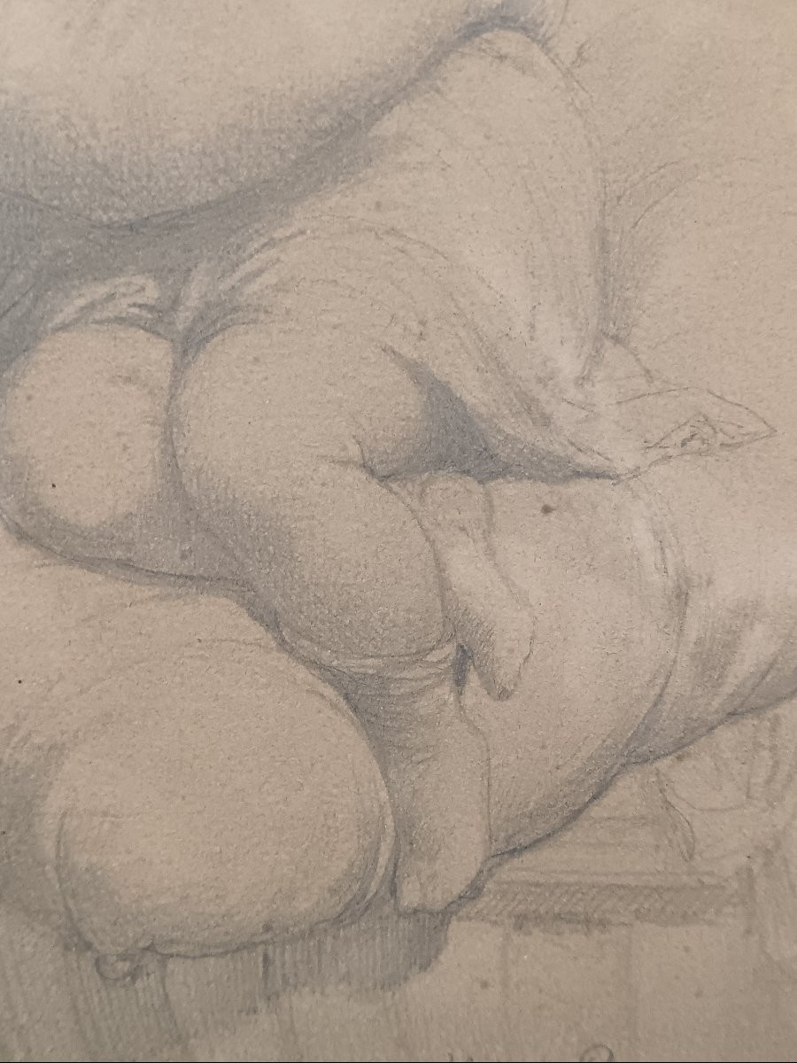 Henri Picou "maternal Embrace"-photo-5