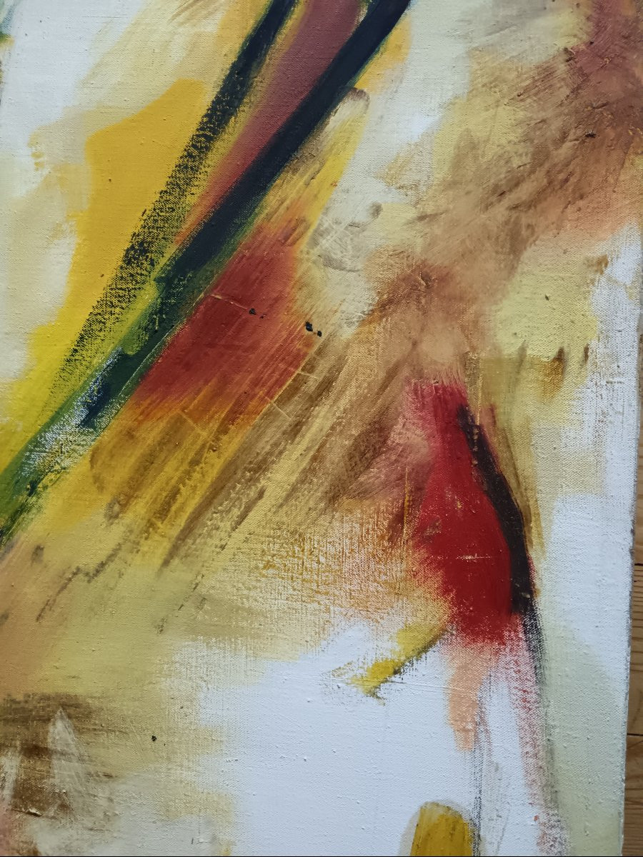 Figurative Abstraction "the Saxophonist"-photo-2