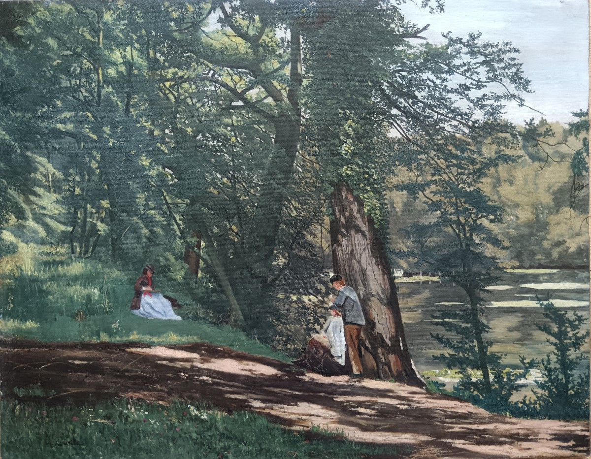 Alfred Casile "l'artiste en plein air"