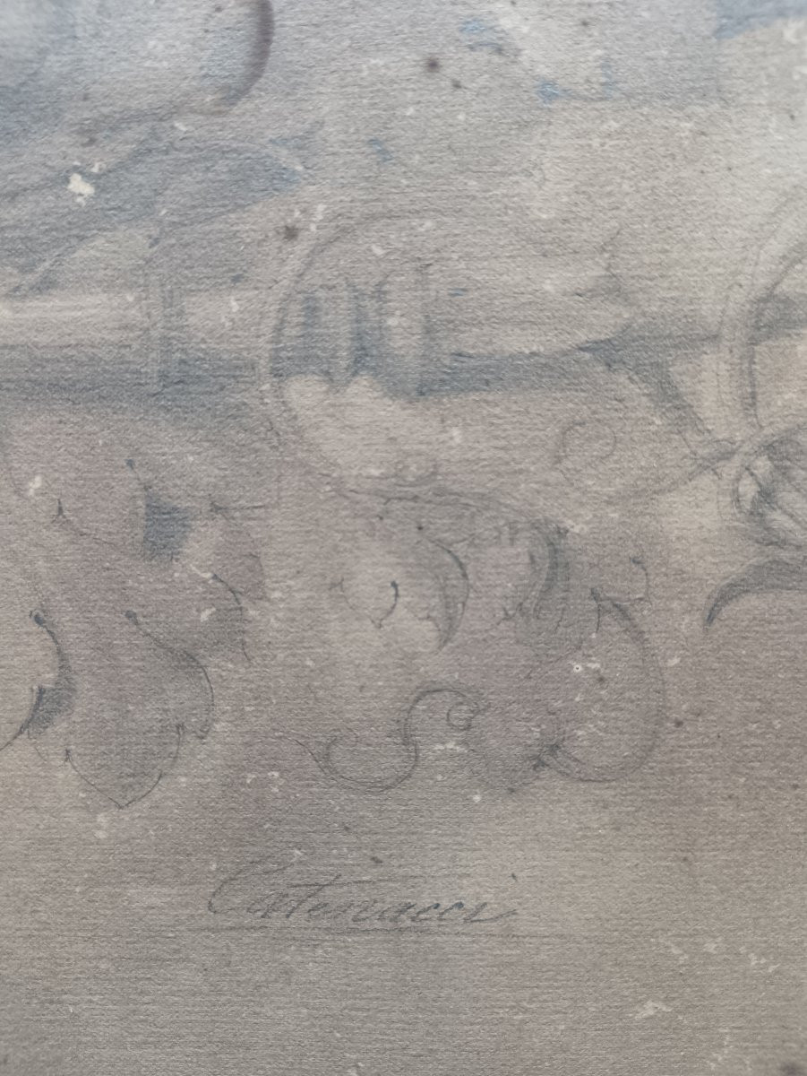 Hercule Catenacci "la corne d'abondance gardée de l'appétit des chimères par d'espiègles putti"-photo-4