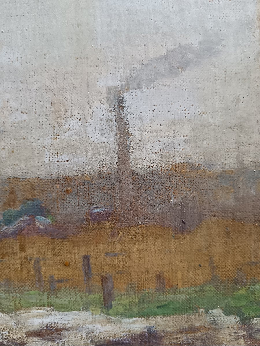 Emile Barau "stream, Surroundings Of Reims"-photo-7