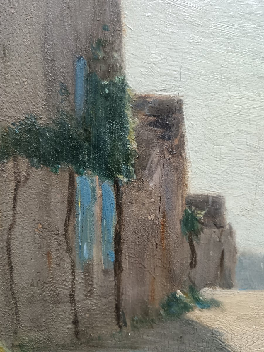 Emile Barau "departure For The City, A Sunny Day"-photo-6