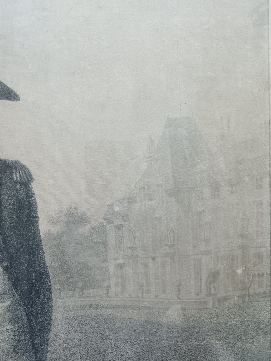 Lithograph "bonaparte At Malmaison"-photo-3