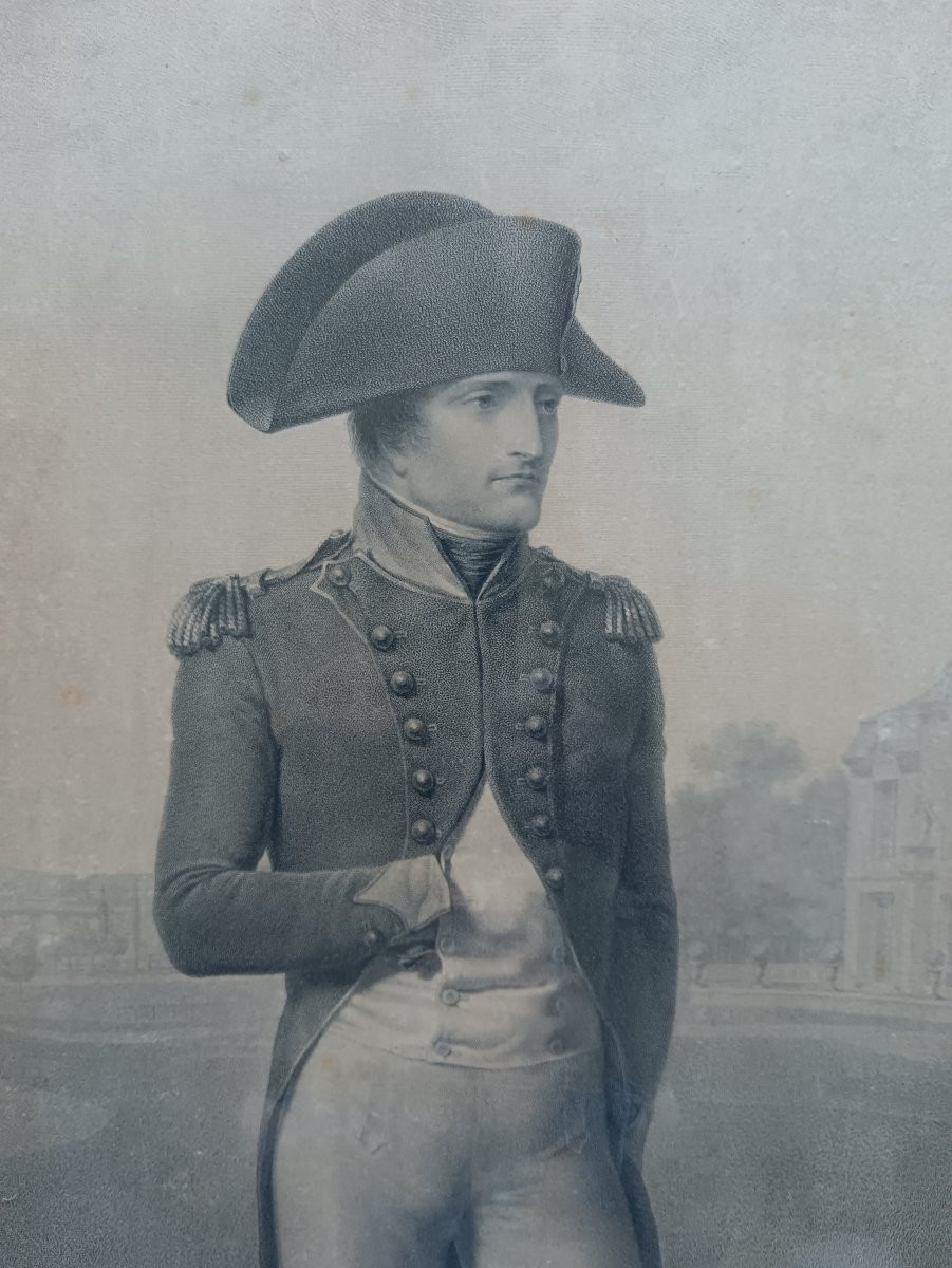 Lithograph "bonaparte At Malmaison"-photo-5